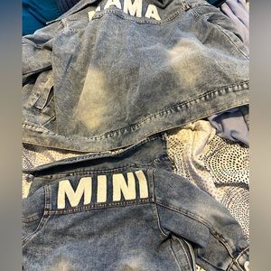 Matching Mom & Baby Jean Jackets